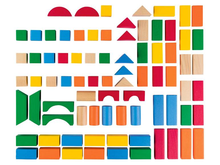Playtive Bausteinset, aus Holz Bis zu 55% Rabatt