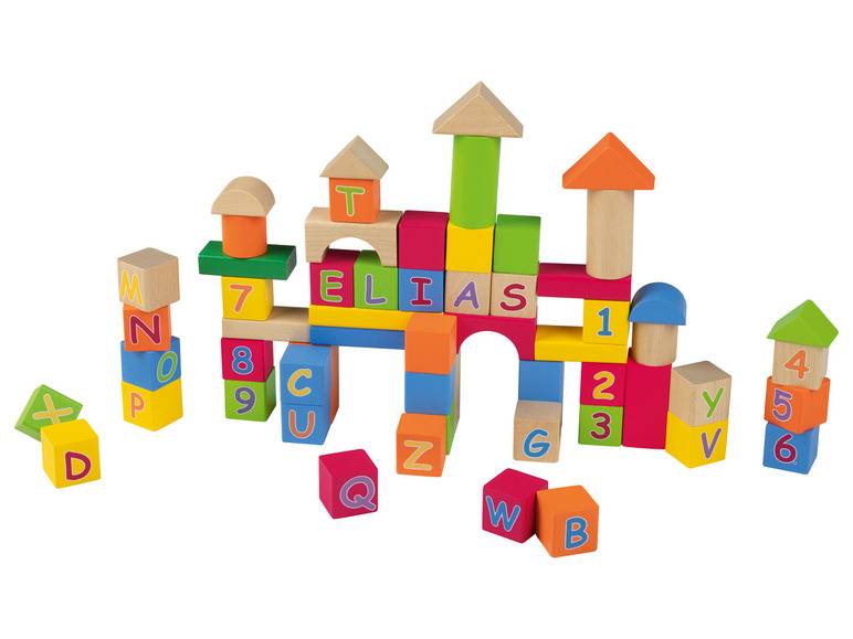 Playtive Bausteinset, aus Holz Bis zu 55% Rabatt