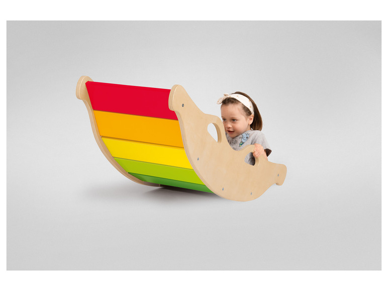 Playtive Holz Balancewippe, in Regenbogenfarben Clearance-Verkauf
