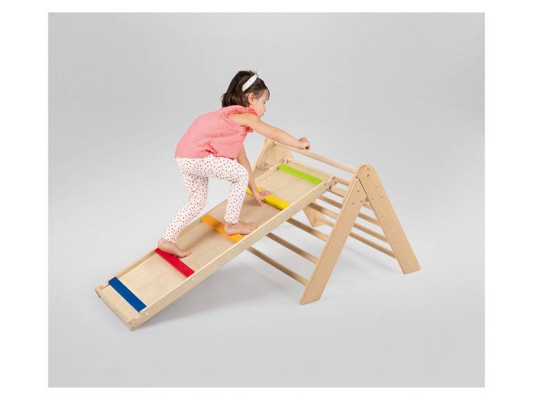 Playtive Kletterleiter und Rutsche, 2in1, aus Birkensperrholz Speichern exportieren