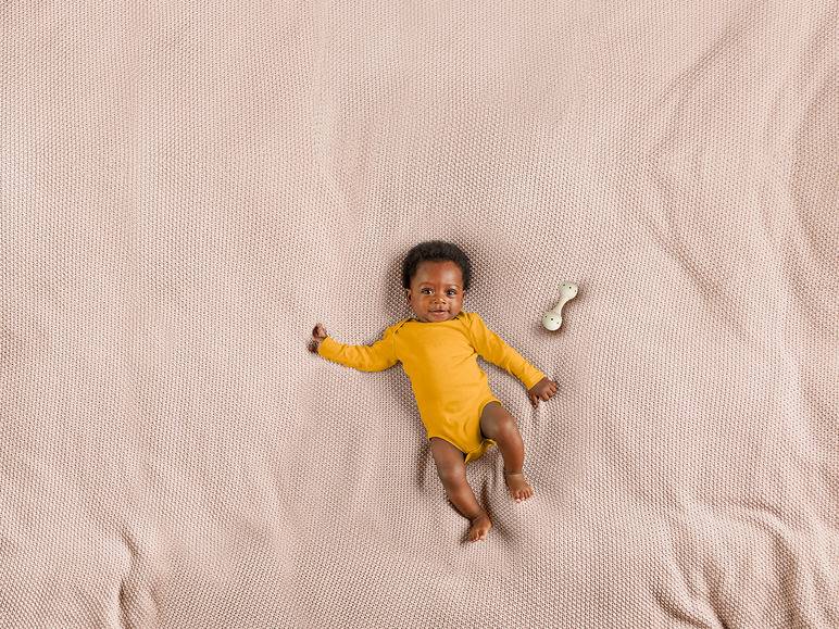 lupilu® Baby Bodies, langarm, 5 Stück, aus reiner Bio-Baumwolle im Angebot
