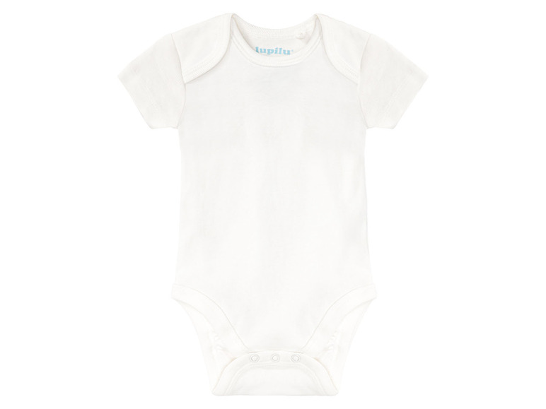 lupilu® Baby Body, 5er Set, kurzarm, reine Bio-Baumwolle Sonderangebot