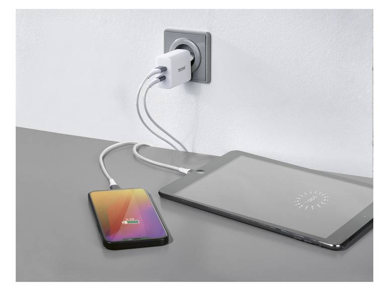 TRONIC® Dual-USB-Ladegerät »TSLEU 32 A1«, PD, 32 W Großer Ausverkauf