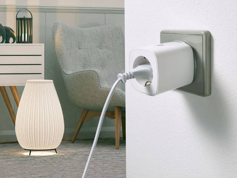SILVERCREST® 3er-Set Steckdosen Zwischenstecker, »Zigbee Smart Home« mit Energiezähler Black Friday