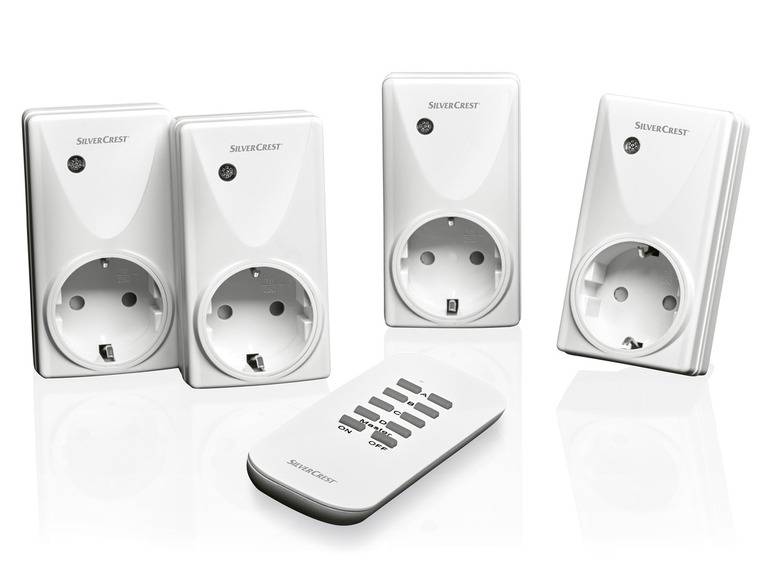 SILVERCREST® Funksteckdosen-Set, mit Fernbedienung, 5-/ 3-teilig Neueste Mode