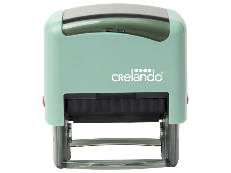 crelando® Büro- und Adressstempel, zum Selbersetzen Tiefpreis