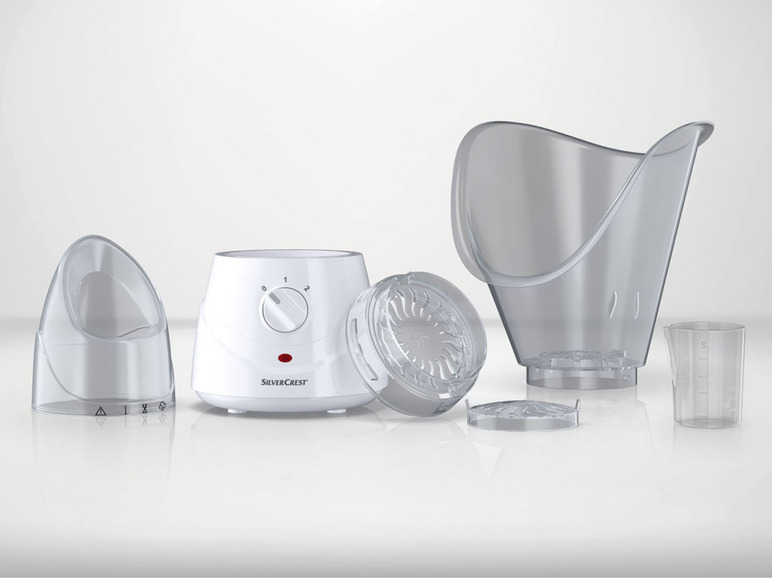 SILVERCREST® PERSONAL CARE Gesichtssauna »SGS 100 B1«, 2 Aufsätze Kostenloser Versand international