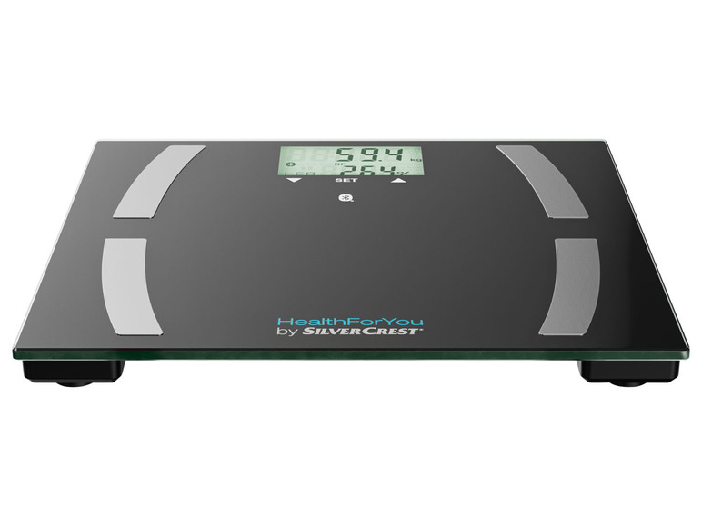 SILVERCREST® PERSONAL CARE Diagnosewaage, mit „HealthForYou“-App 2025