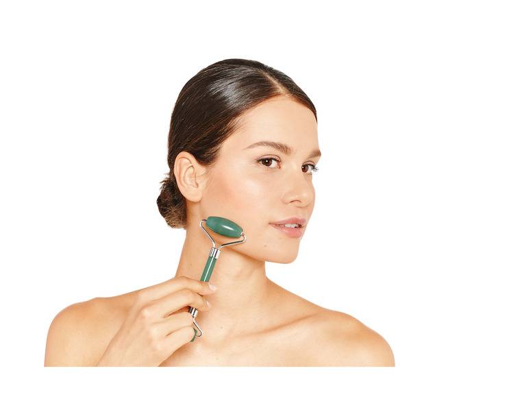 CIEN Beauty Rosenquarz-Gesichtsroller \ Quarz-Gesichtsroller \ Rosenquarz-Massagestein Fabrikpreis
