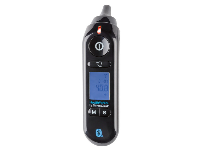 SILVERCREST® PERSONAL CARE Multifunktionsthermometer SFT 81, mit App Günstig kaufen