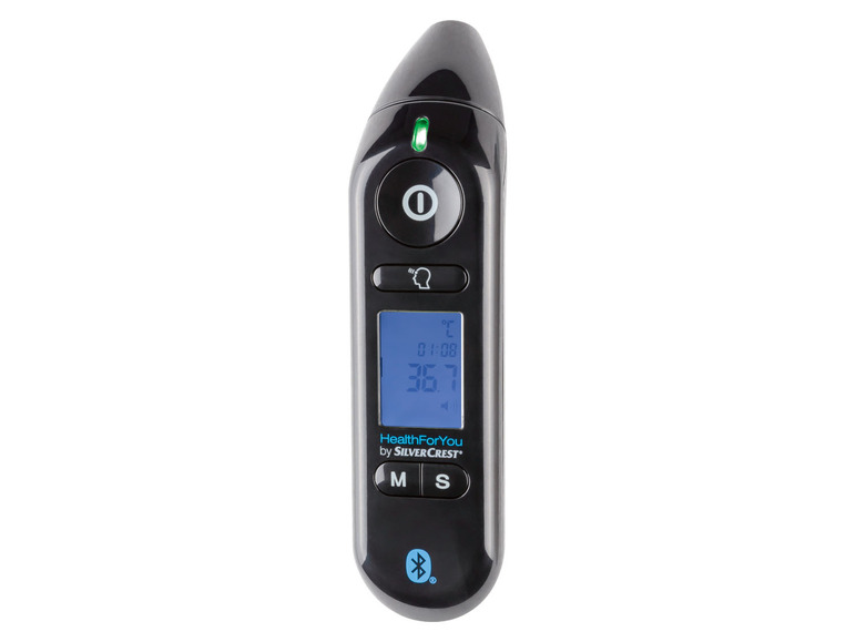SILVERCREST® PERSONAL CARE Multifunktionsthermometer SFT 81, mit App Günstig kaufen