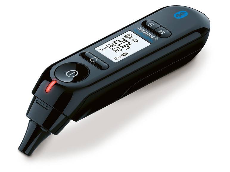 SILVERCREST® PERSONAL CARE Multifunktionsthermometer SFT 81, mit App Günstig kaufen