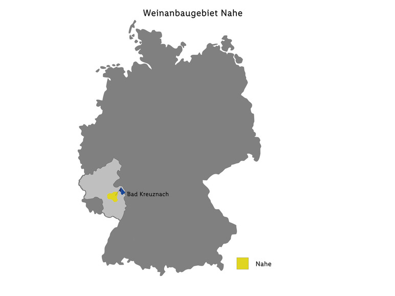 Riesling Scheurebe Nahe QbA halbtrocken, Weißwein 2023 Zeitlich begrenztes Angebot