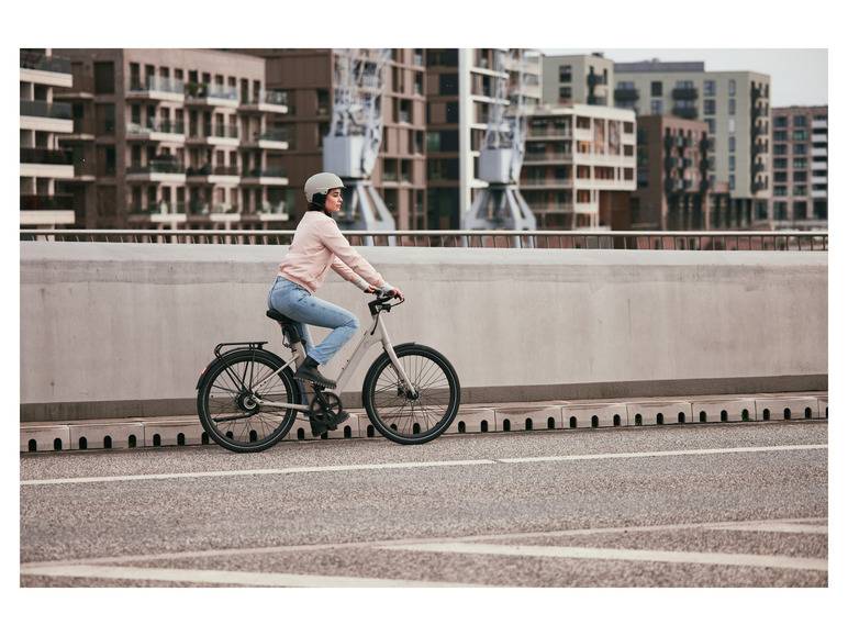 CRIVIT Urban E-Bike Y.2 Cream White Bis zu 55% Rabatt
