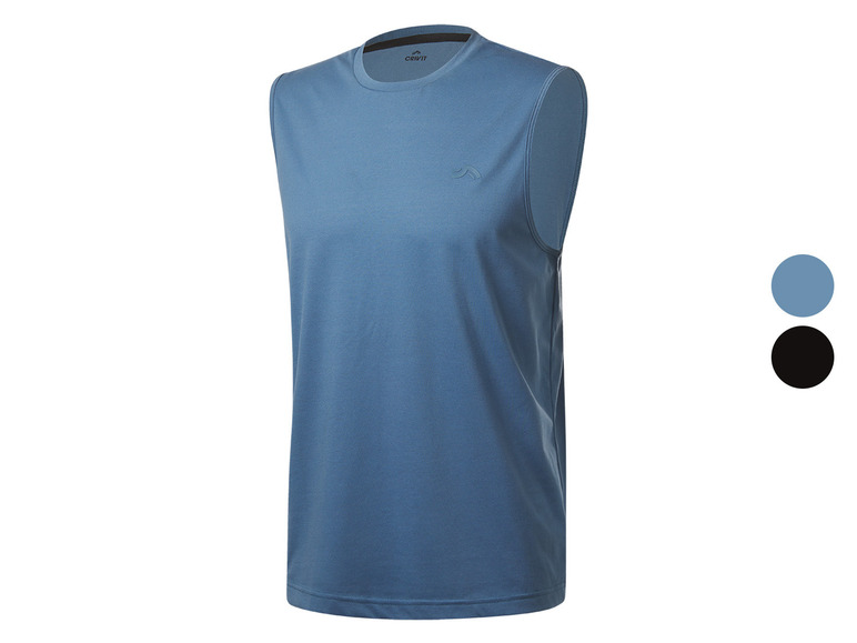 CRIVIT Herren Tanktop, schnelltrocknend und feuchtigkeitsableitend zollfrei