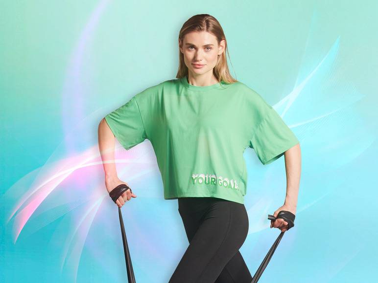 CRIVIT Damen Funktionsshirt mit dynamischer Kühltechnologie 50% Rabatt für begrenzte Zeit