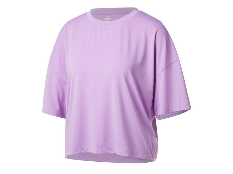 CRIVIT Damen Funktionsshirt mit dynamischer Kühltechnologie 50% Rabatt für begrenzte Zeit