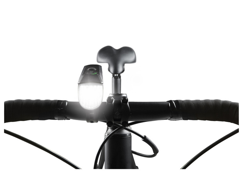 CRIVIT LED-Fahrradleuchten-Set, selbstabblendend Rabatte dieses Monats