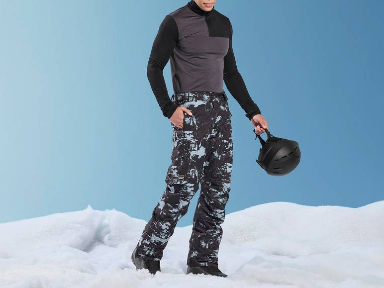 CRIVIT Herren Freeride Hose, wasserabweisendes Obermaterial Auslauf