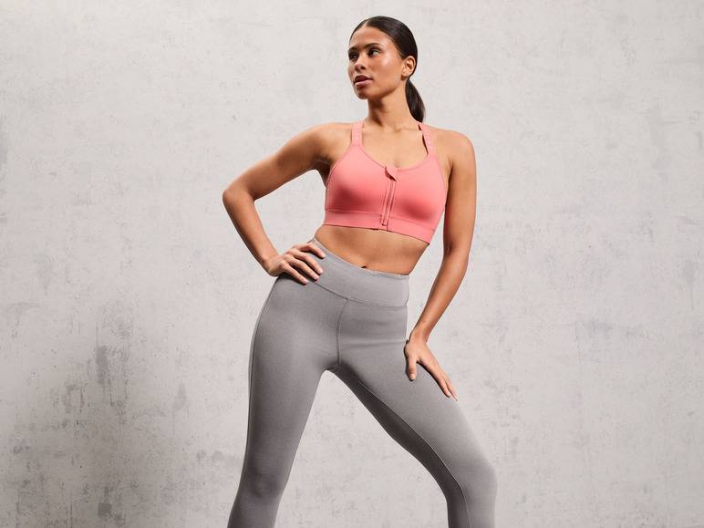 CRIVIT Damen Sportbustier, High-Level, mit Mesh-Einsätzen Günstiger Verkauf