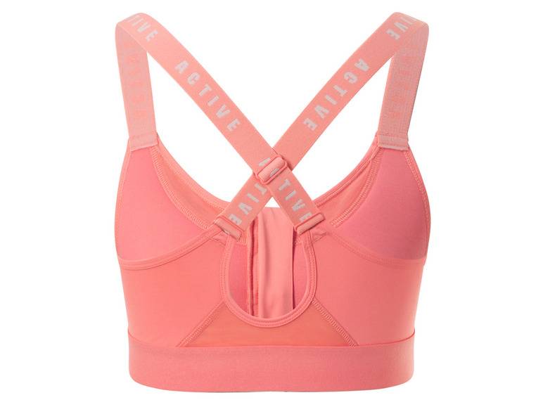 CRIVIT Damen Sportbustier, High-Level, mit Mesh-Einsätzen Günstiger Verkauf