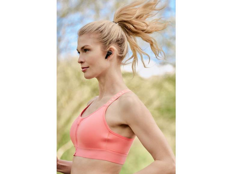 CRIVIT Damen Sportbustier, High-Level, mit Mesh-Einsätzen Günstiger Verkauf