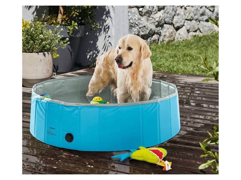 zoofari® Hundepool, Ø 120 x H 30 cm, mit Antirutsch-Boden Große Rabatte
