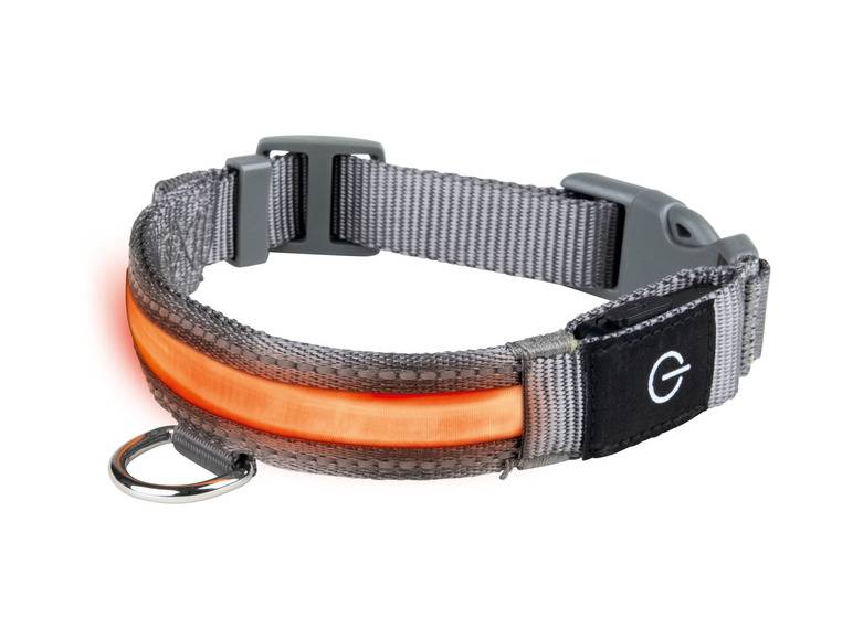 zoofari® LED-Hundeleuchtband, mit wiederaufladbarem Akku Räumungsverkauf