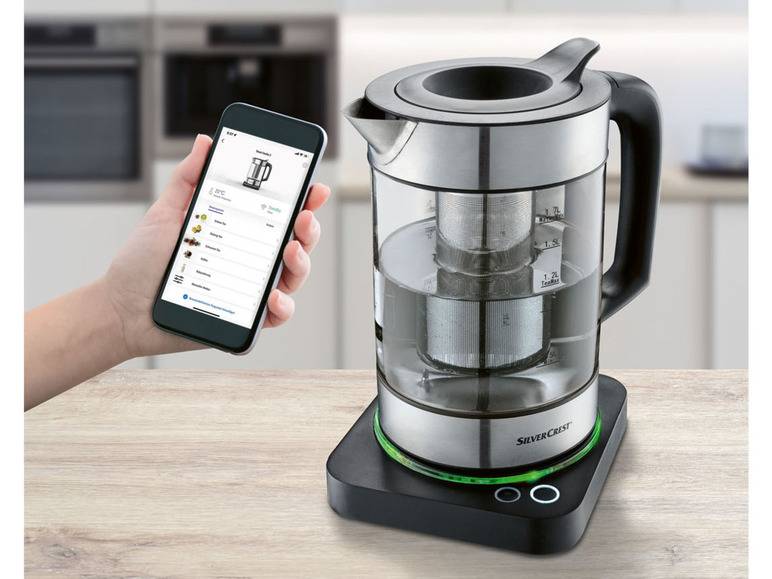 SILVERCREST® KITCHEN TOOLS Wasserkocher Smart »SWS 3000 A1«, 1,7 l Preisnachlass