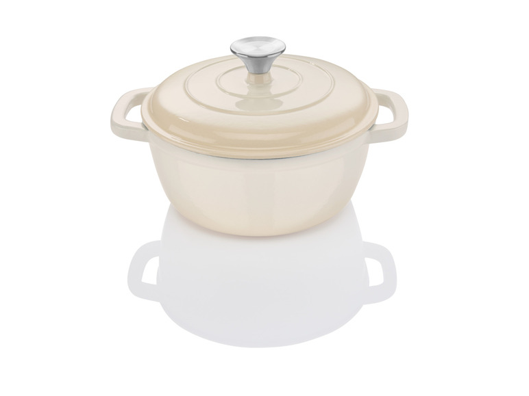 LIVARNO home Gusseisen-Topf, 2,2 l Saisonschlussverkauf