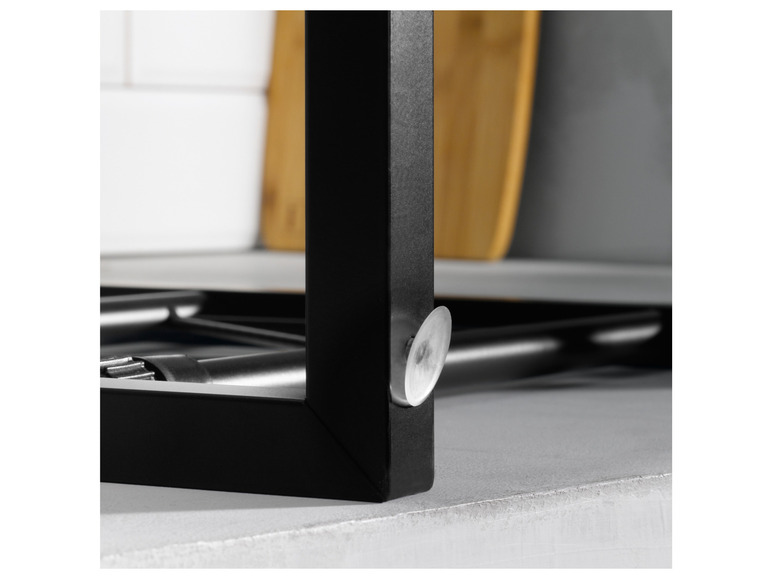 LIVARNO home Küchenregal, aus Metall, ausziehbar Black Friday