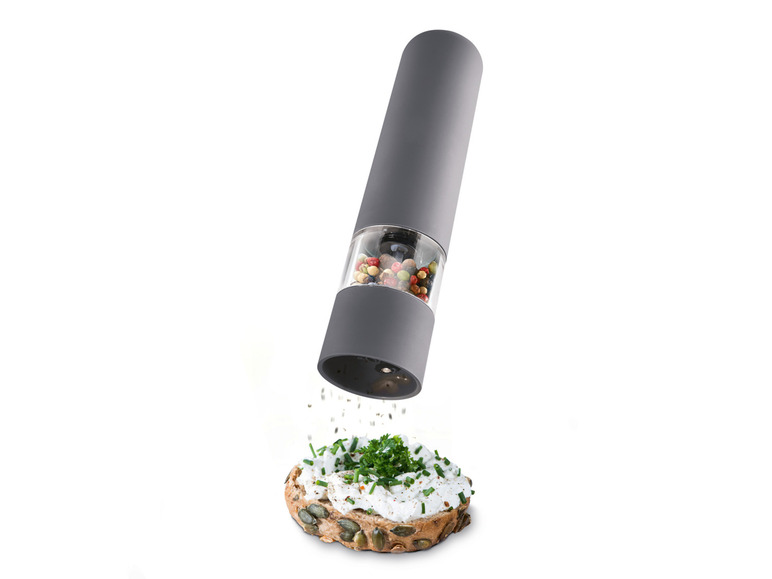 SILVERCREST® KITCHEN TOOLS Salz- oder Pfeffermühle, mit integriertem Licht Heißer Verkauf