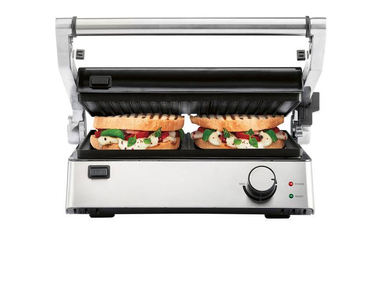 SILVERCREST® KITCHEN TOOLS 3-in-1: Kontaktgrill »SKGE 2000 D3«, 29 x 26 cm Sonderangebote