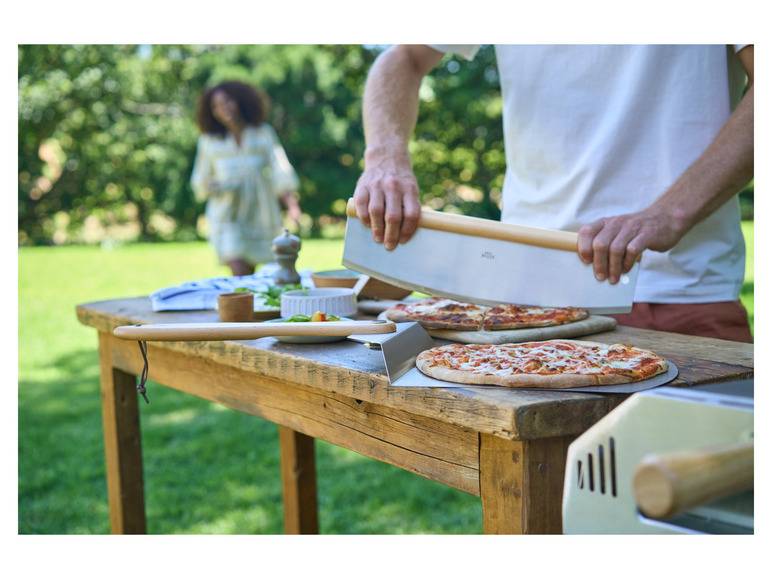 GRILLMEISTER Pizzaschieber \ Pizzaschneider Wochenangebot