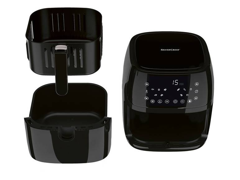 SILVERCREST® KITCHEN TOOLS Digitale Heißluft-Fritteuse XL, »SHFD 2150 A2« 2150 W JETZT KAUFEN