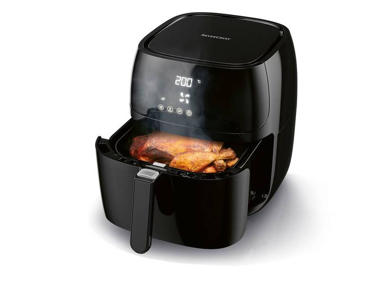 SILVERCREST® KITCHEN TOOLS Digitale Heißluft-Fritteuse XL, »SHFD 2150 A2« 2150 W JETZT KAUFEN
