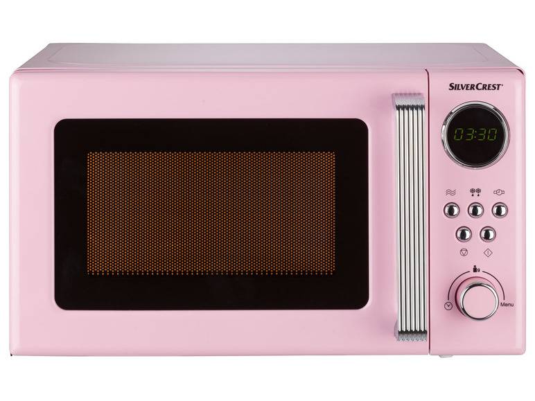 SILVERCREST® KITCHEN TOOLS Mikrowelle »SMWC 700 C1«, 17l, 700 W rosa Nur noch ein Tag übrig