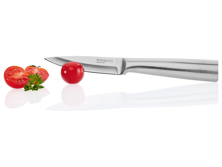 ERNESTO® Messer mit Bambus-Griff, Edelstahl-Griff Black Friday Preise