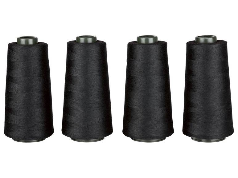 crelando® Overlock Nähgarnspule 2.500m 4er Sonderangebot