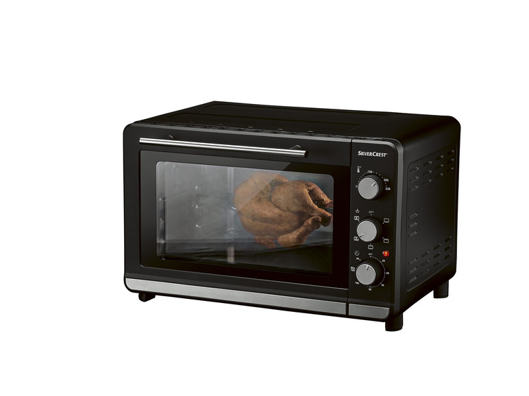 SILVERCREST® KITCHEN TOOLS Grill- und Backautomat »SGBR 1500 D4«, mit rotierendem Grillspieß Exklusivangebot