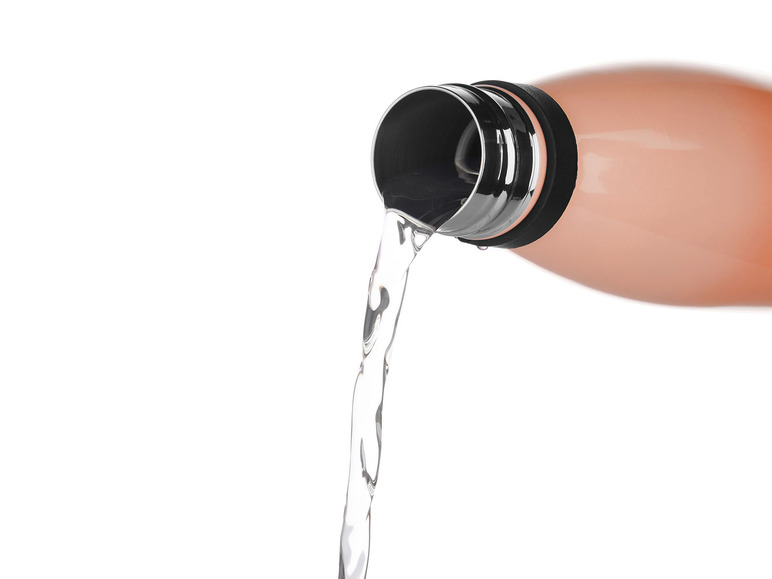 ERNESTO® Edelstahl-Isolierflasche, 0,5 l, mit Schlaufe Neueste Mode