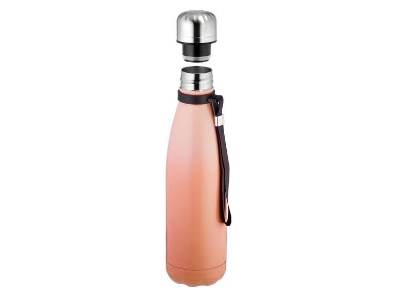 ERNESTO® Edelstahl-Isolierflasche, 0,5 l, mit Schlaufe Neueste Mode