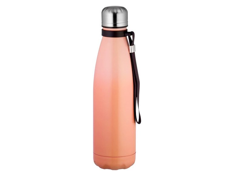 ERNESTO® Edelstahl-Isolierflasche, 0,5 l, mit Schlaufe Neueste Mode