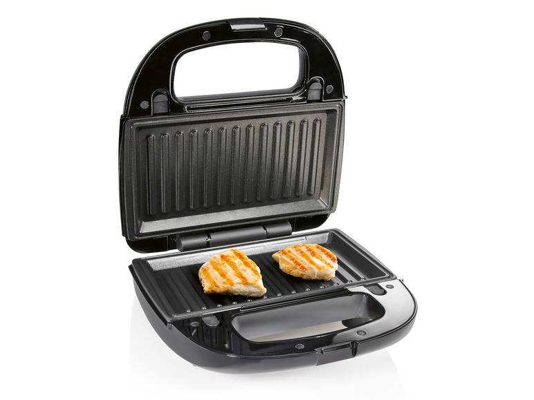 SILVERCREST® KITCHEN TOOLS Sandwichmaker »SSMW 750 D3« mit Wechselplatten Blitzangebot