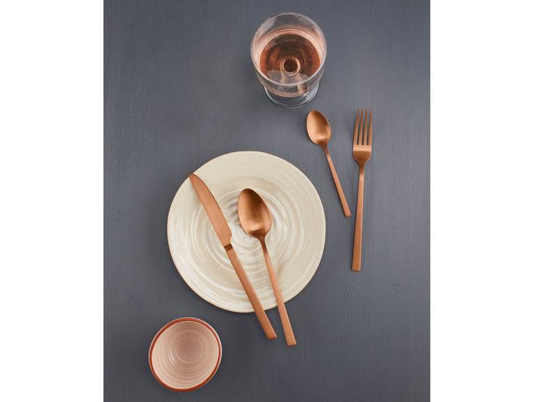 ERNESTO® Edelstahl-Besteck-Set, 16-teilig Black Friday Preise