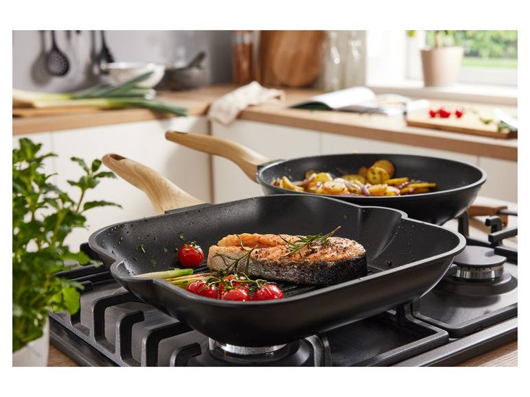ERNESTO® Aluguss-Grill-/ Bratpfanne, 28 cm zollfrei