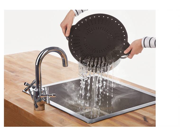ERNESTO® Pfannenspritzschutz Silikon 3 in 1 Outlet