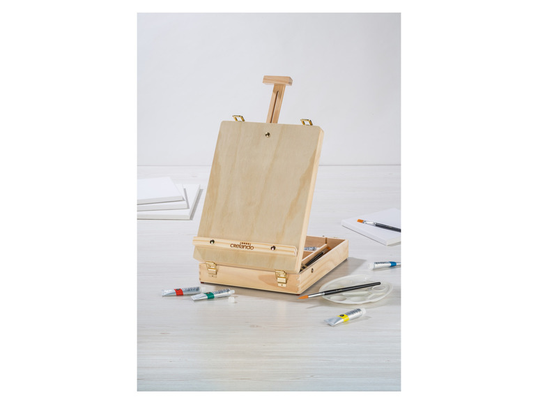 crelando® Koffer-Tischstaffelei Angebote