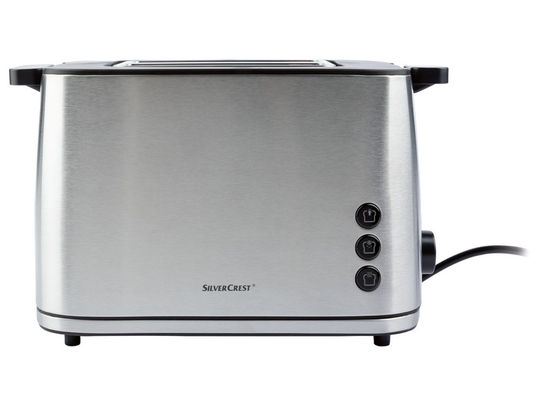 SILVERCREST® KITCHEN TOOLS Toaster »STE 950 A1«, Edelstahl, mit Brötchenaufsatz Limitierter Zeitrabatt