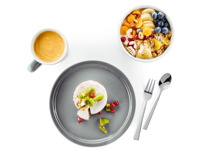 ERNESTO® Geschirr-Set, Teller / Schüssel / Tassen, 12-teilig, Porzellan Flash Sale